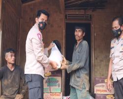 Pasca Banjir di Baduy Polres Lebak Ber