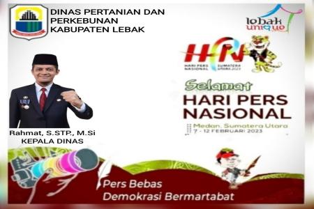 UCAPAN SELAMAT HARI PERS NASIONAL 