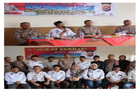 Polres Lebak Gelar Jumat Curhat Bersam