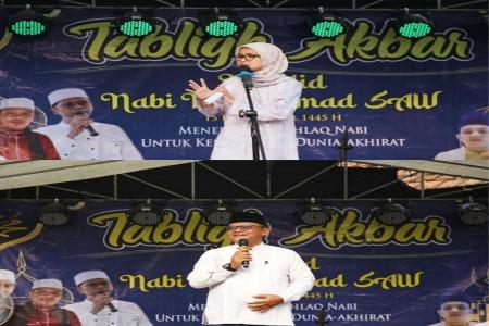 Hadiri Peringatan Maulid Nabi Di Desa 
