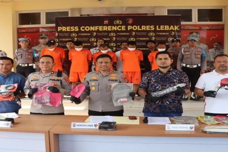 Jajaran Sat Rekrim Polres Lebak Berhas
