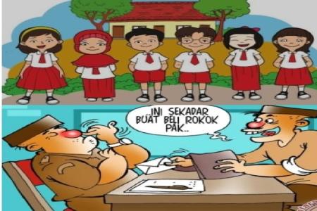 STOP!  SEKOLAH DIJADIKAN AJANG BIS