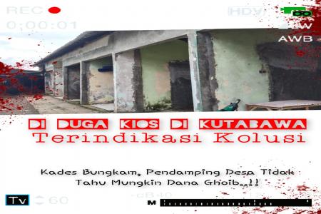 PEMBANGUNAN KIOS PASAR KUTABAWA TE