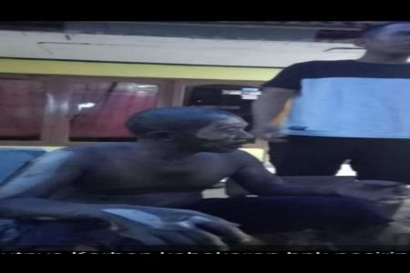 TABUNG GAS MELEDAK, SEORANG NENEK 