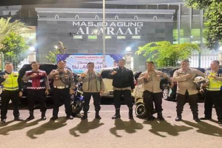 Pastikan Malam Takbir Aman Kapolres Le