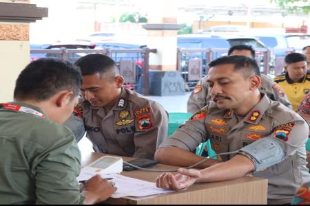 GELAR BAKTI KESEHATAN POLRES DEMAK SAM