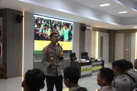 KAPOLRES DEMAK JELANG  PILKADA TNI