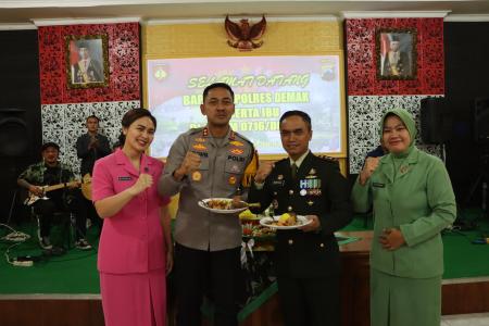 KEJUTAN DARI KAPOLRES KE DANDIM 07