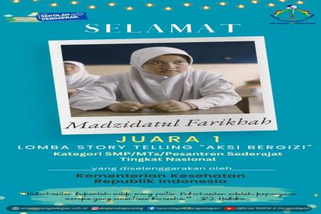 SISWA TELADAN SMPN 2 PENGADEGAN RA