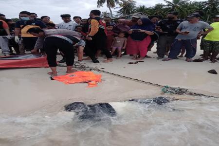 MAYAT YANG DITEMUKAN DI TEPI PANTA