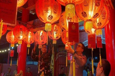 KLENTENG HOK TEK BIO SAMBUT TAHUN 