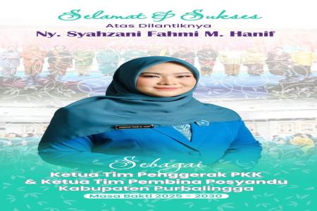 Selamat Kepada  selamat kepada  Ny Syahzani Fahmi M Hanif