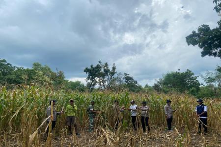 POLSEK SAPUDI DAN KORAMIL MONITORI