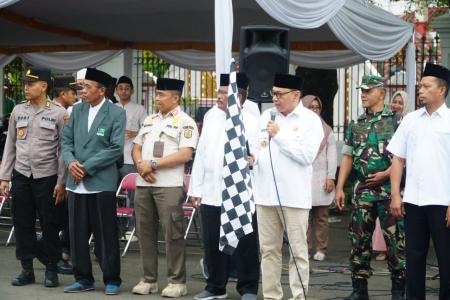 Wakil Bupati Pati berangkatkan 1043 JC
