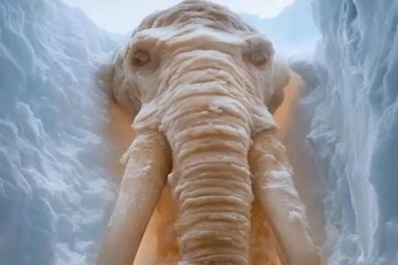 Anak Mammoth Seberat Satu Ton Ini Kelu