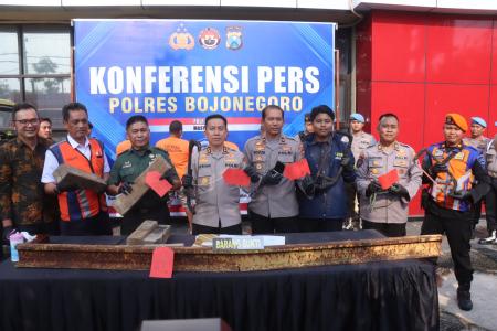 Polres Bojonegoro Amankan Komplotan Pe