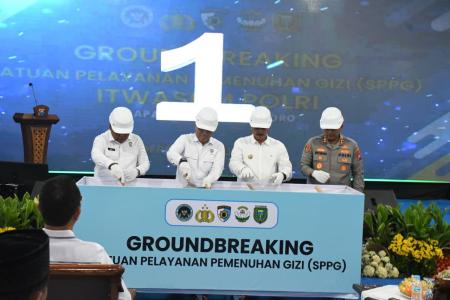 Polri Resmikan Groundbreaking SPPG di 