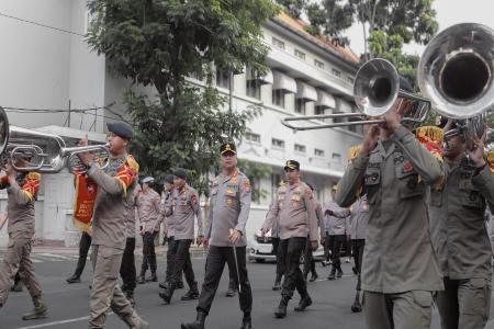 Semangat Juang  Polrestabes Surabaya K