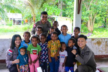 HADIRKAN DAMAI BAGI PAPUA, SATGAS 