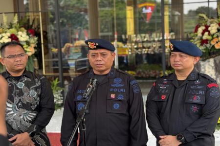 Peresmian Wisata Juang Korps Brimob Po