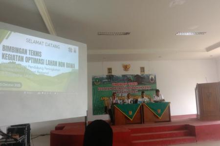 DINAS PERTANIAN LEBAK GELAR BIMTEK