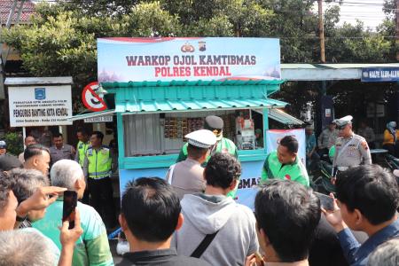 POLRES KENDAL DORONG OJOL JADI MIT