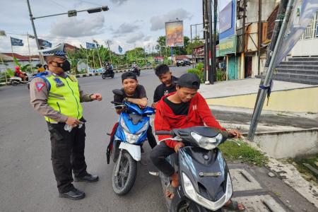  Polres Demak Tindak 73 Pelanggaran pada Hari Pertama Operasi Zebra 20